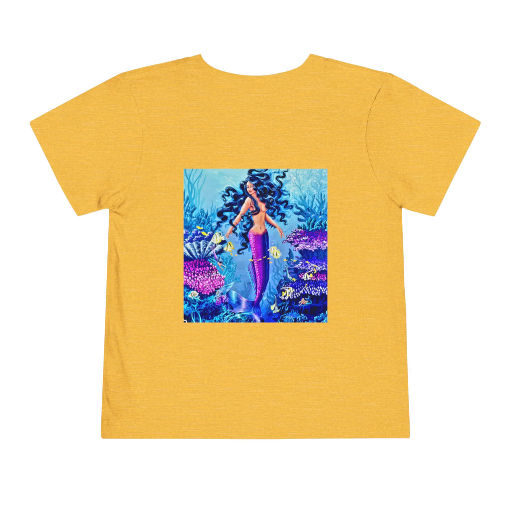 Mermaid Toddler Tee — Colorful Underwater Ocean Playtop