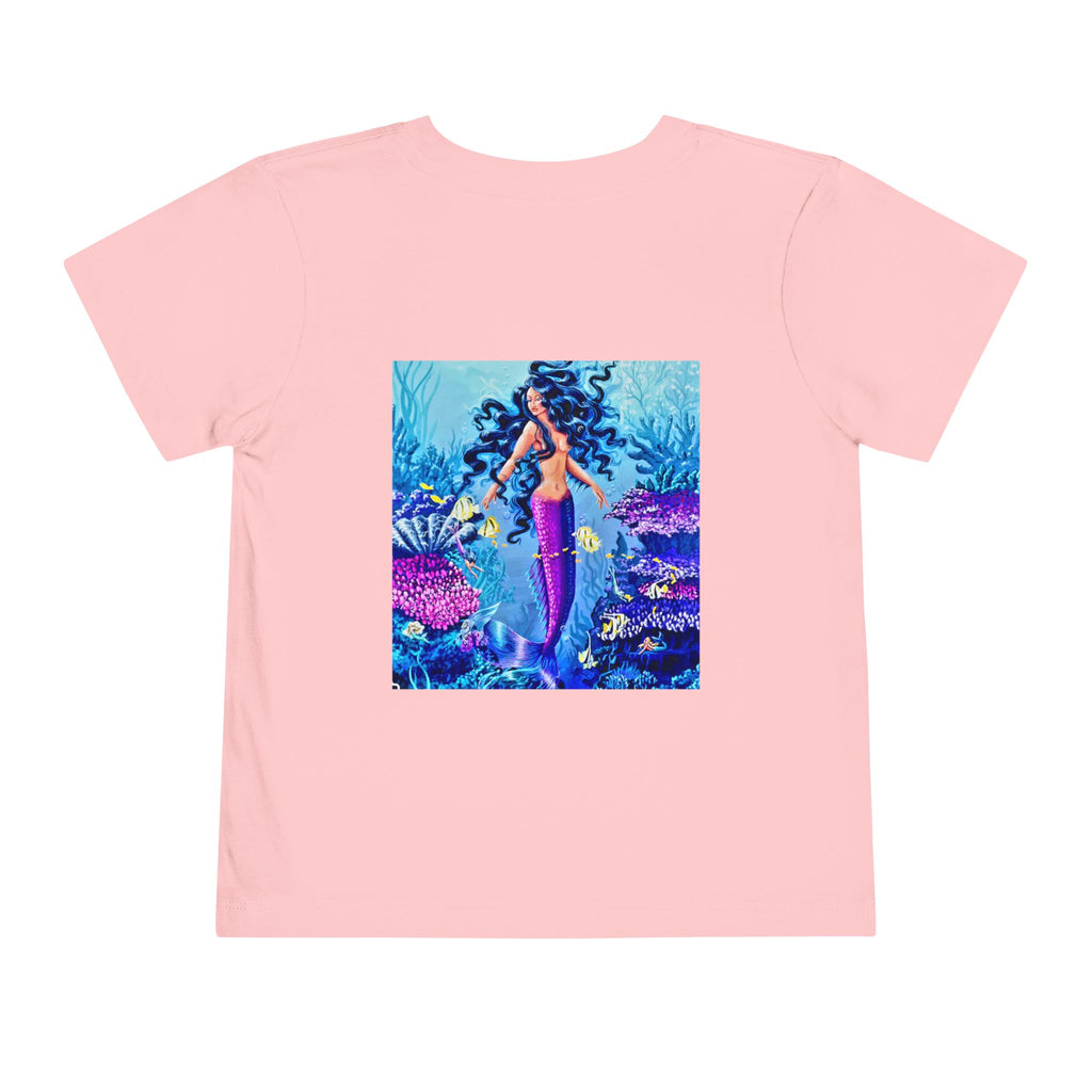 Mermaid Toddler Tee — Colorful Underwater Ocean Playtop