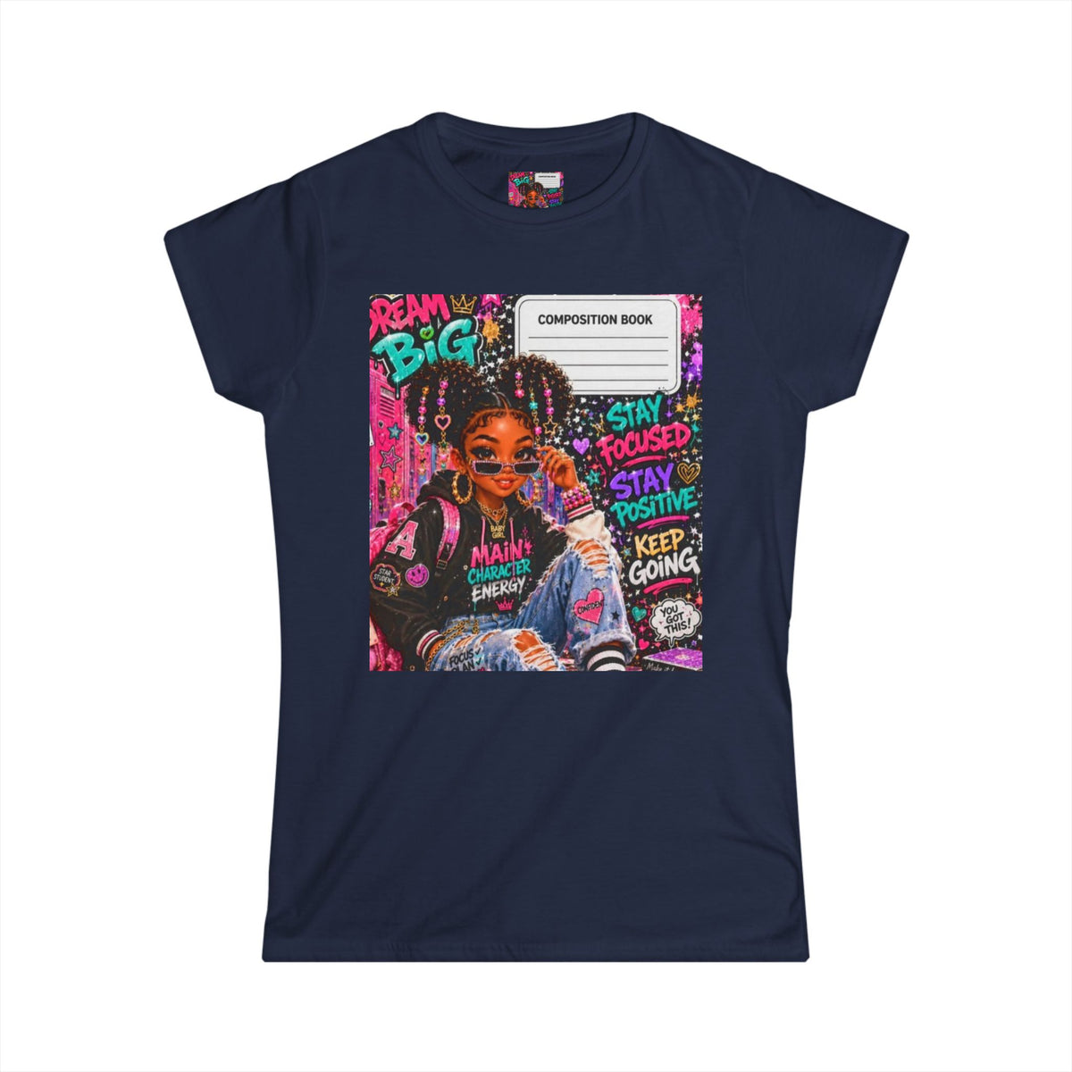 Women's Tee - Blank White Softstyle T‑Shirt (Everyday Casual Staple)