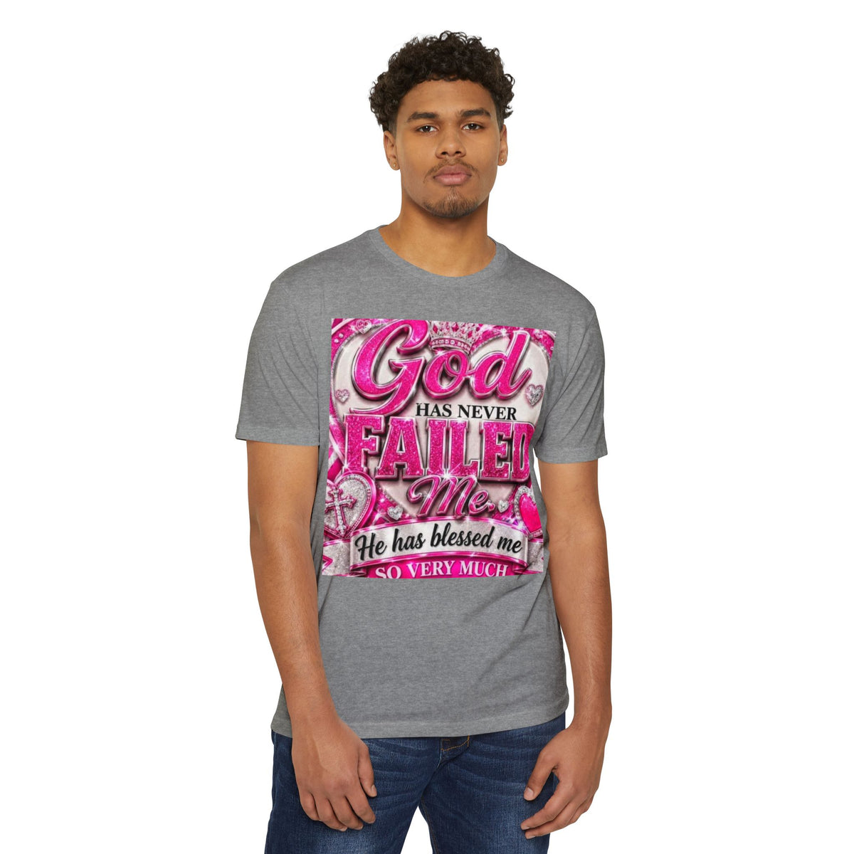 God Has Never Failed Me T-Shirt — Inspirational Christian Faith Tee