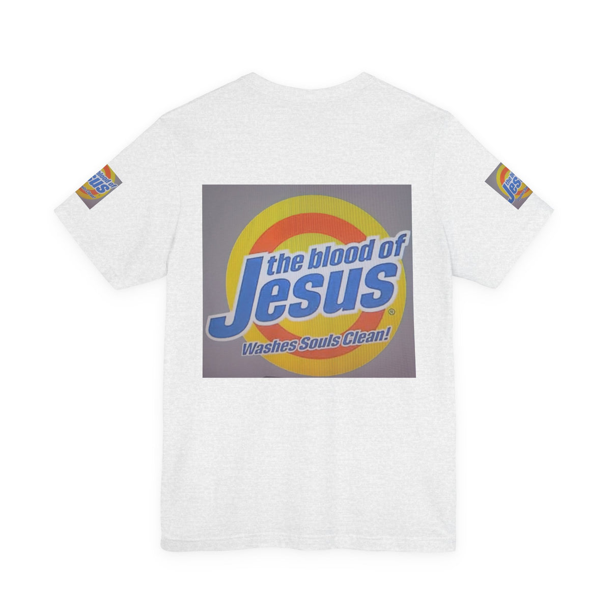 Christian T-Shirt - "The Blood of Jesus Washes Souls Clean" Graphic Tee