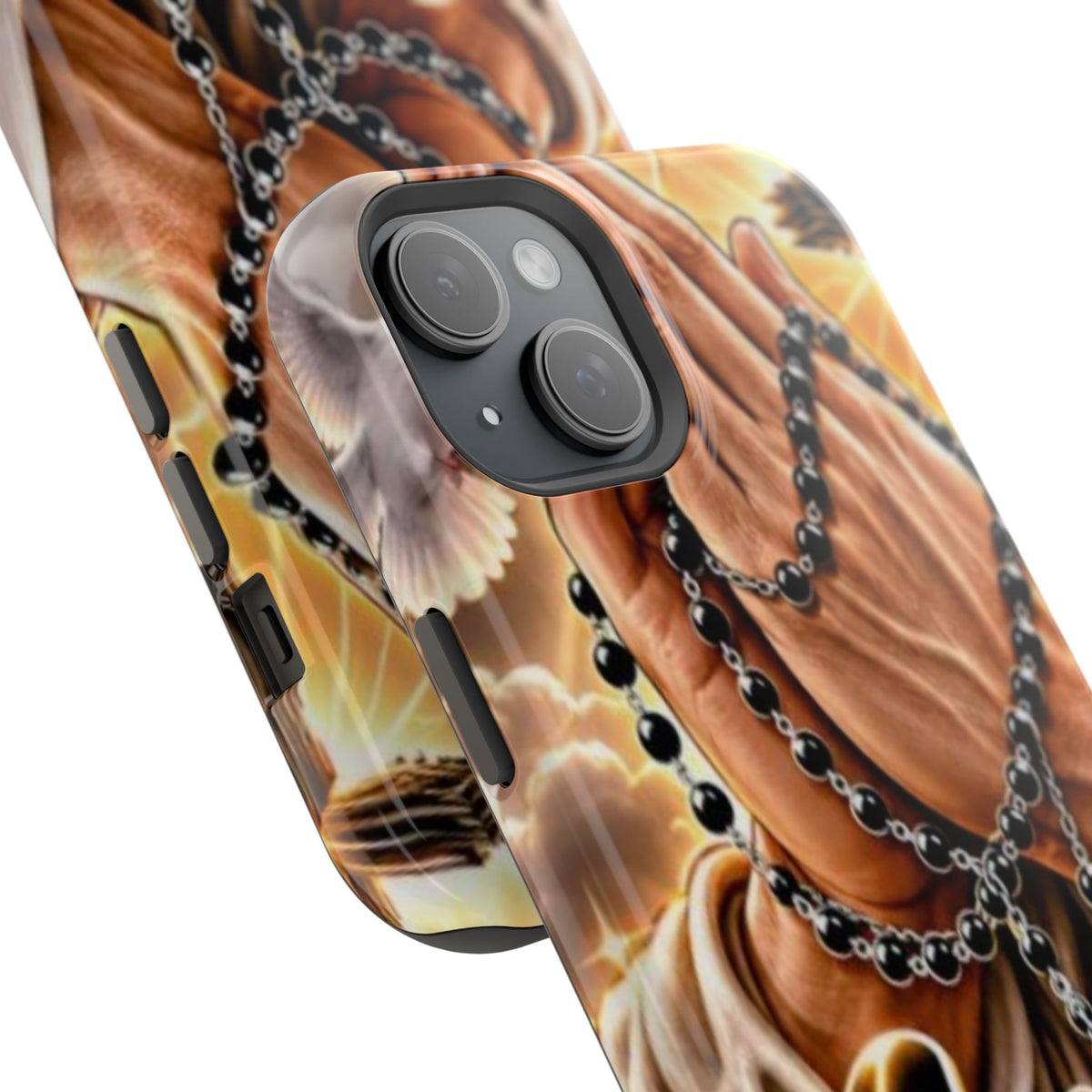 Praying Hands Rosary Magnetic Impact Phone Case