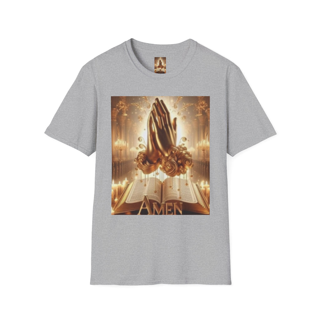 Prayer Hands T‑Shirt – "Amen" Spiritual Faith Tee