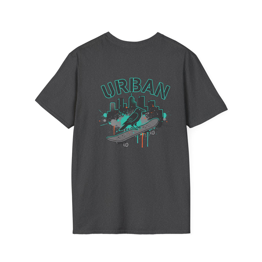 Urban Skateboard T-Shirt — City Skyline Skate Crew Tee