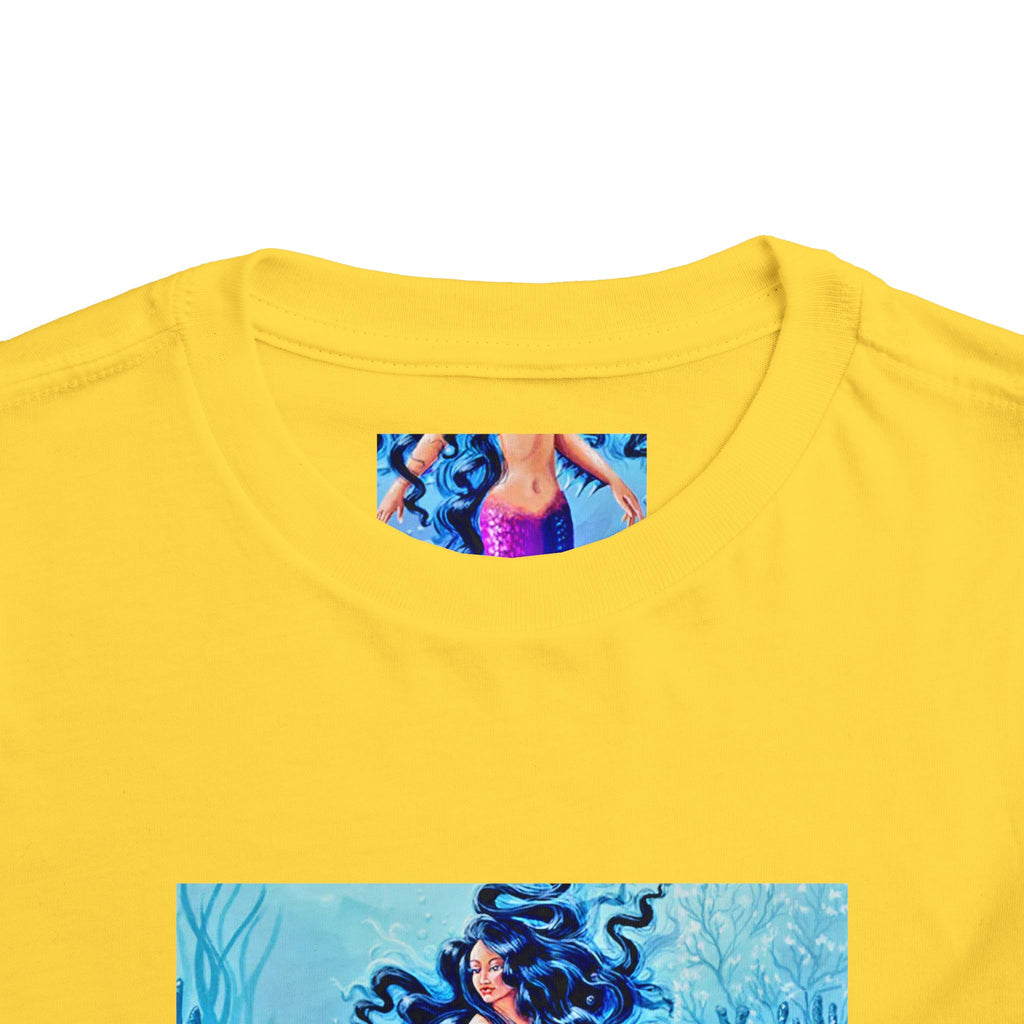 Mermaid Toddler Tee — Colorful Underwater Ocean Playtop