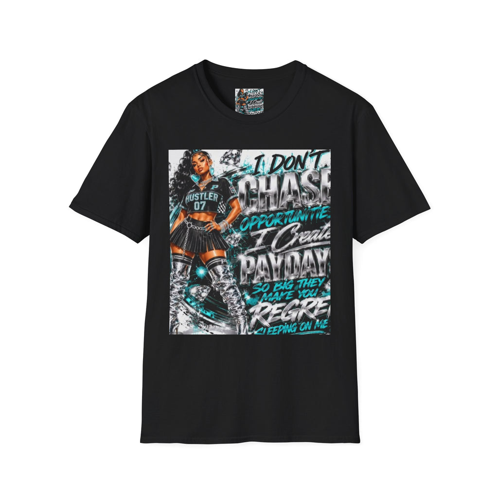 Hustler 'I Don't Chase Opportunities' Graphic T-Shirt