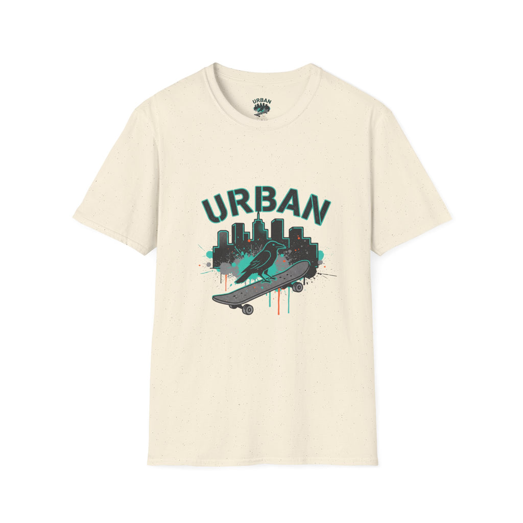 Urban Skateboard T-Shirt — City Skyline Skate Crew Tee