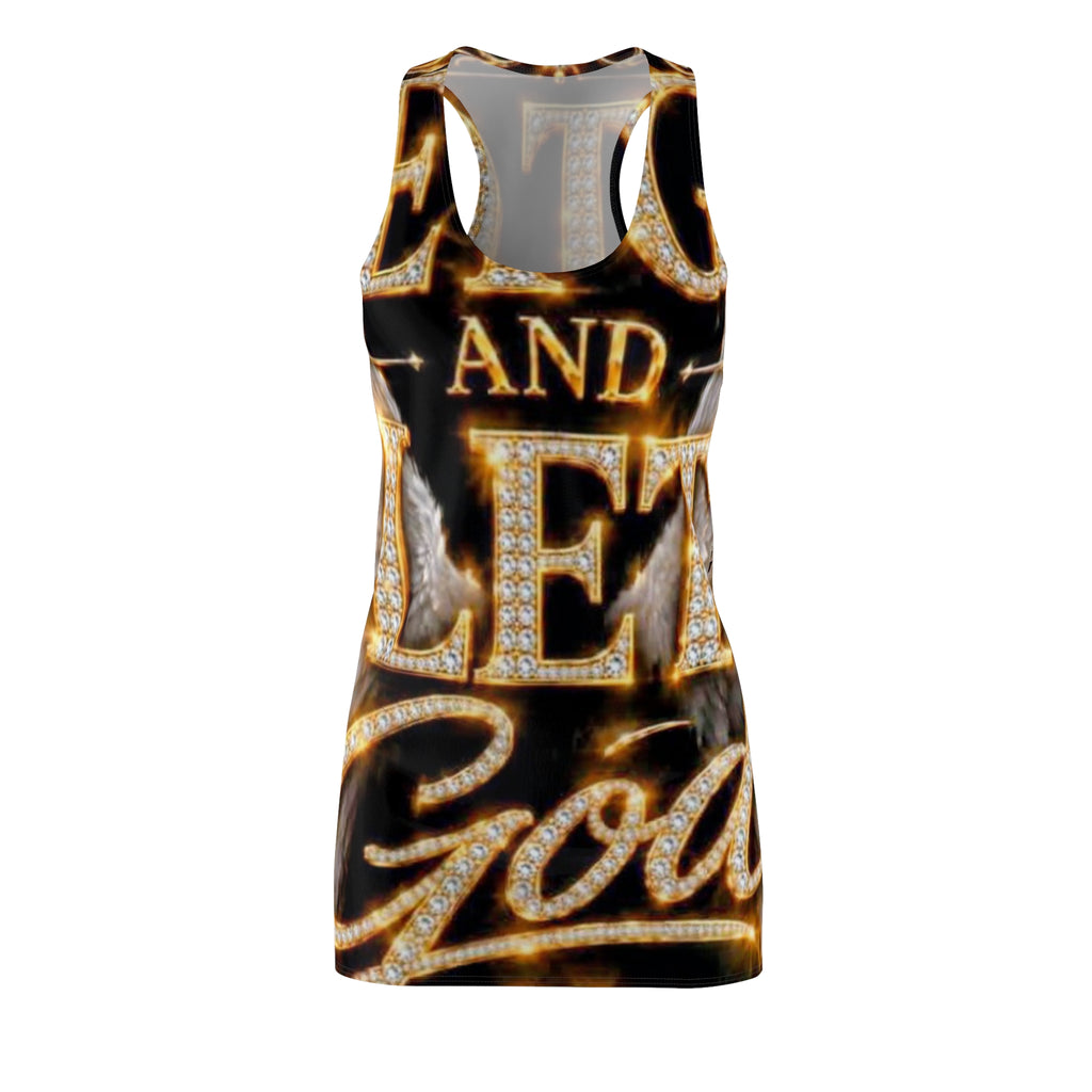 Women's Cut & Sew Racerback Dress (AOP)