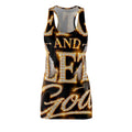 Women's Cut & Sew Racerback Dress (AOP)