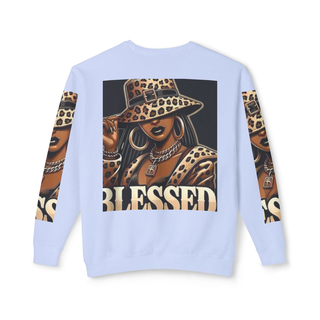 Blessed Leopard Femme Crewneck Sweatshirt