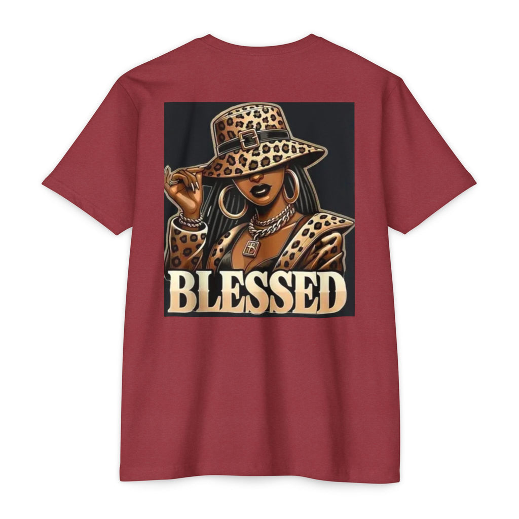 Blessed Leopard Hat T-Shirt
