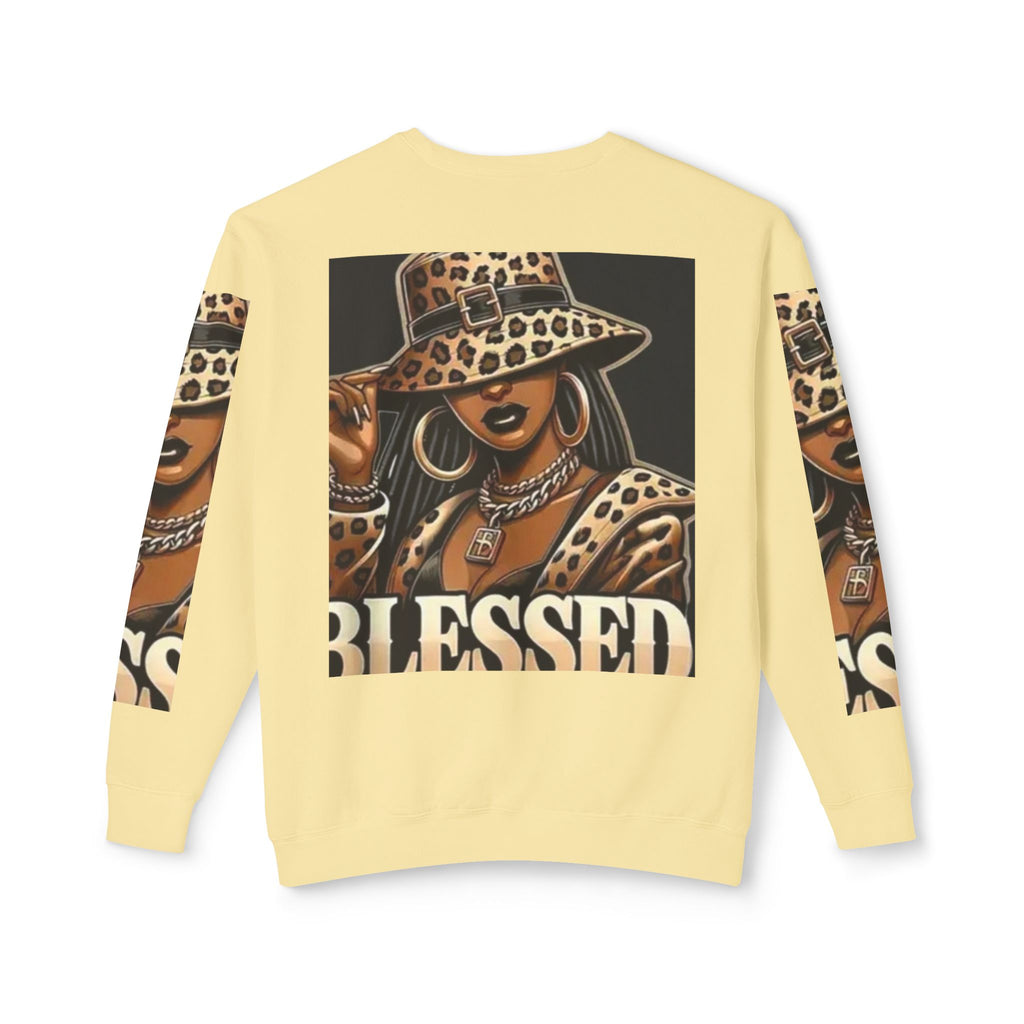 Blessed Leopard Femme Crewneck Sweatshirt