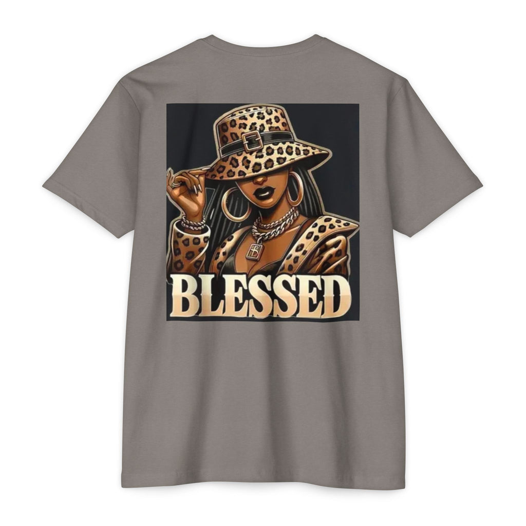 Blessed Leopard Hat T-Shirt