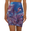 Women's Mid-Waist Pencil Skirt (AOP)