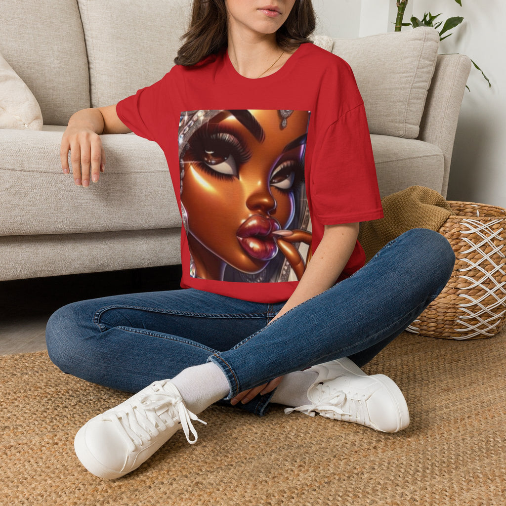 Afro Glam Portrait T-Shirt