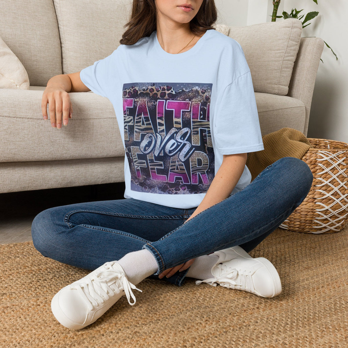 Faith Over Fear Graphic T-Shirt