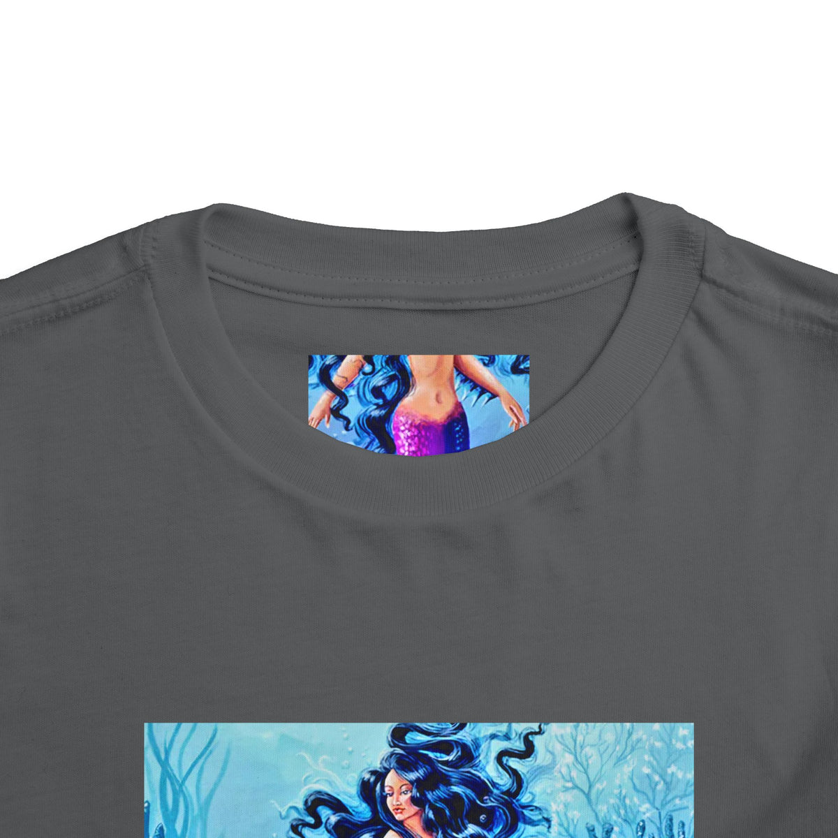 Mermaid Toddler Tee — Colorful Underwater Ocean Playtop