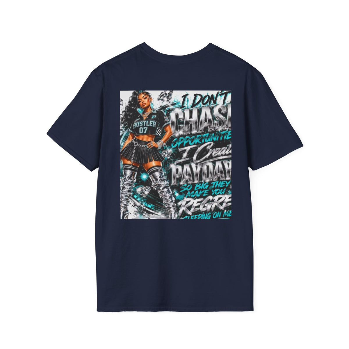 Hustler 'I Don't Chase Opportunities' Graphic T-Shirt