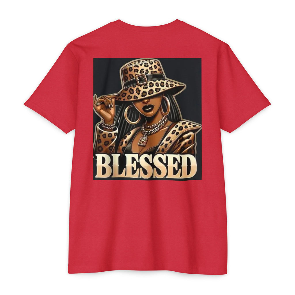 Blessed Leopard Hat T-Shirt