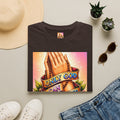 T-Shirt — "Only God Can Judge Me" Praying Hands Religious Tee