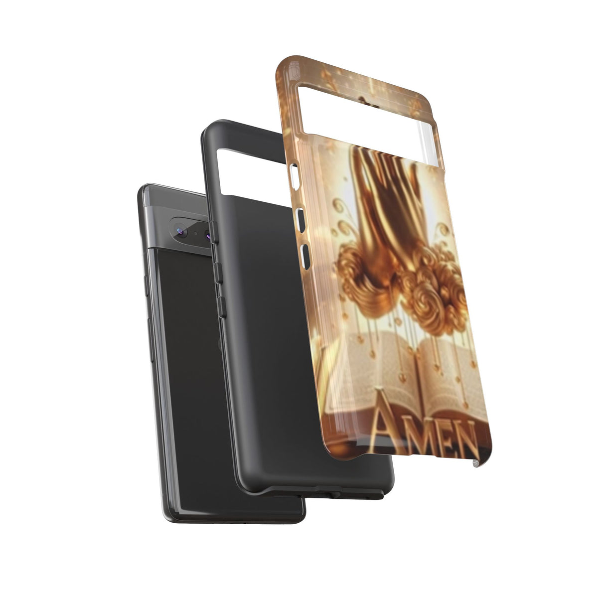 Prayer Hands 'Amen' Phone Case - Religious Christian iPhone Case