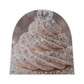 Sparkling Cupcake Baby Beanie — Glitter Diamond Print Newborn Hat