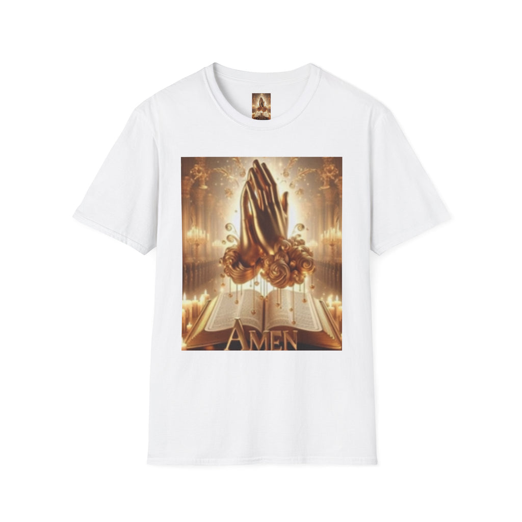 Prayer Hands T‑Shirt – "Amen" Spiritual Faith Tee