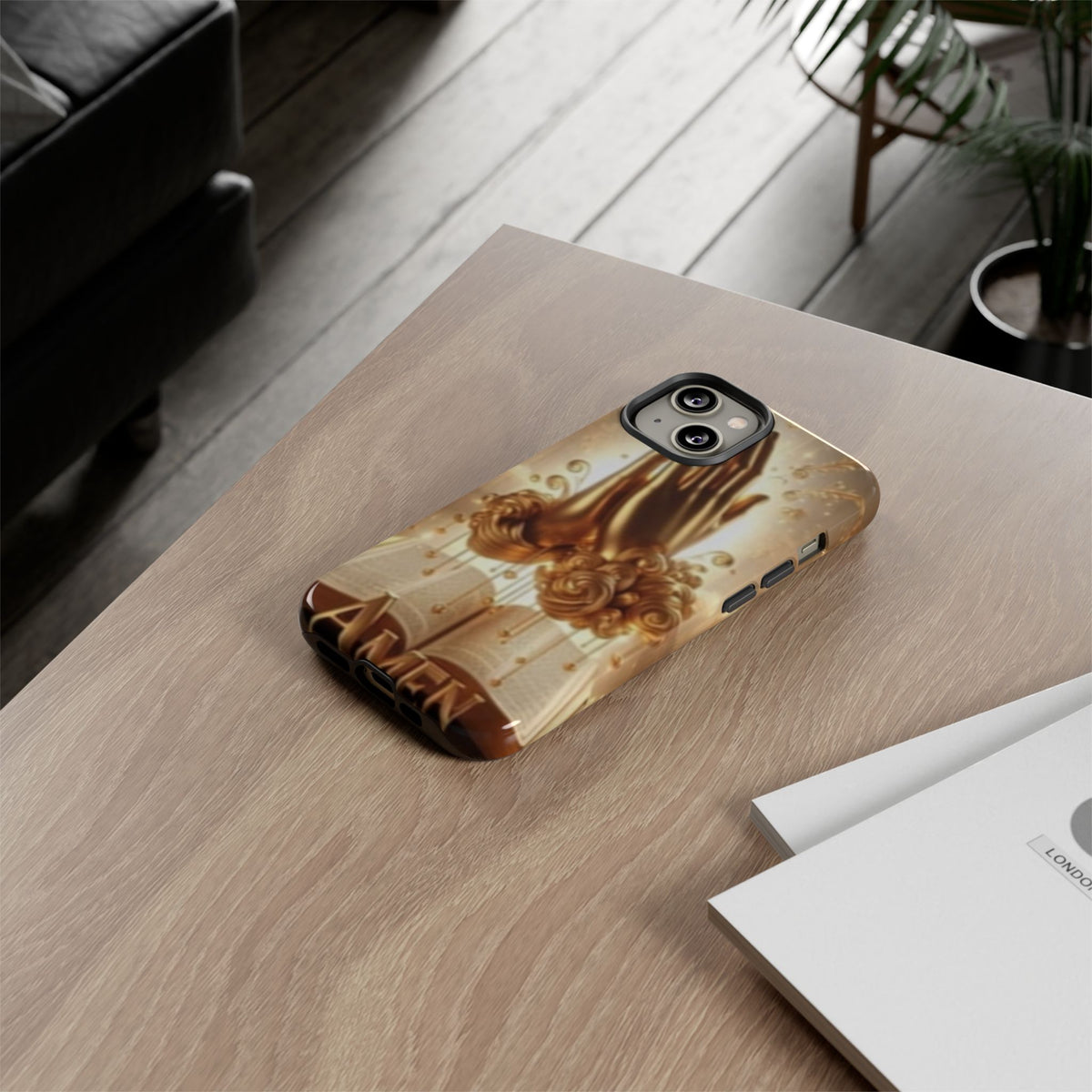Prayer Hands 'Amen' Phone Case - Religious Christian iPhone Case