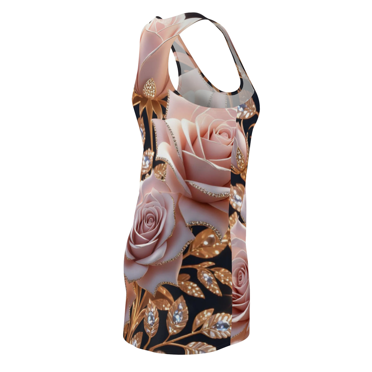 Women's Cut & Sew Racerback Dress (AOP)