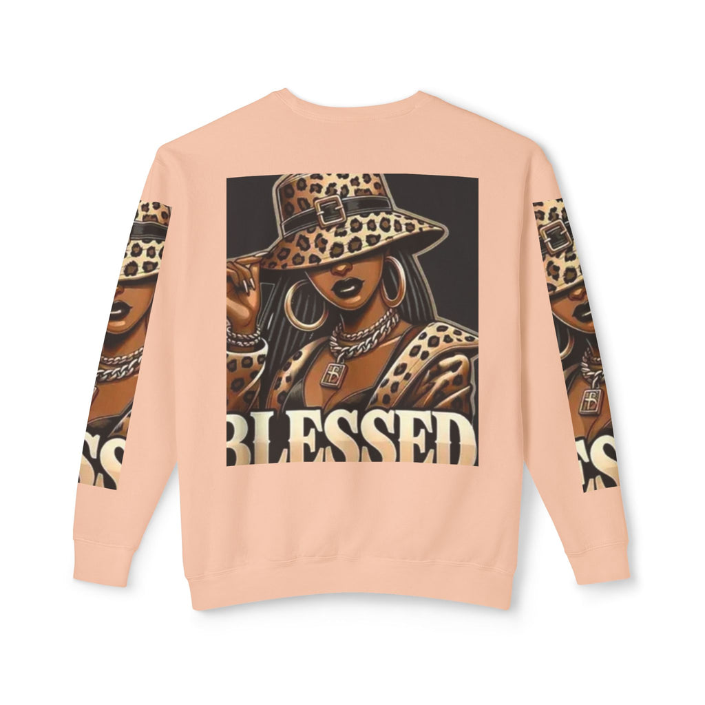 Blessed Leopard Femme Crewneck Sweatshirt