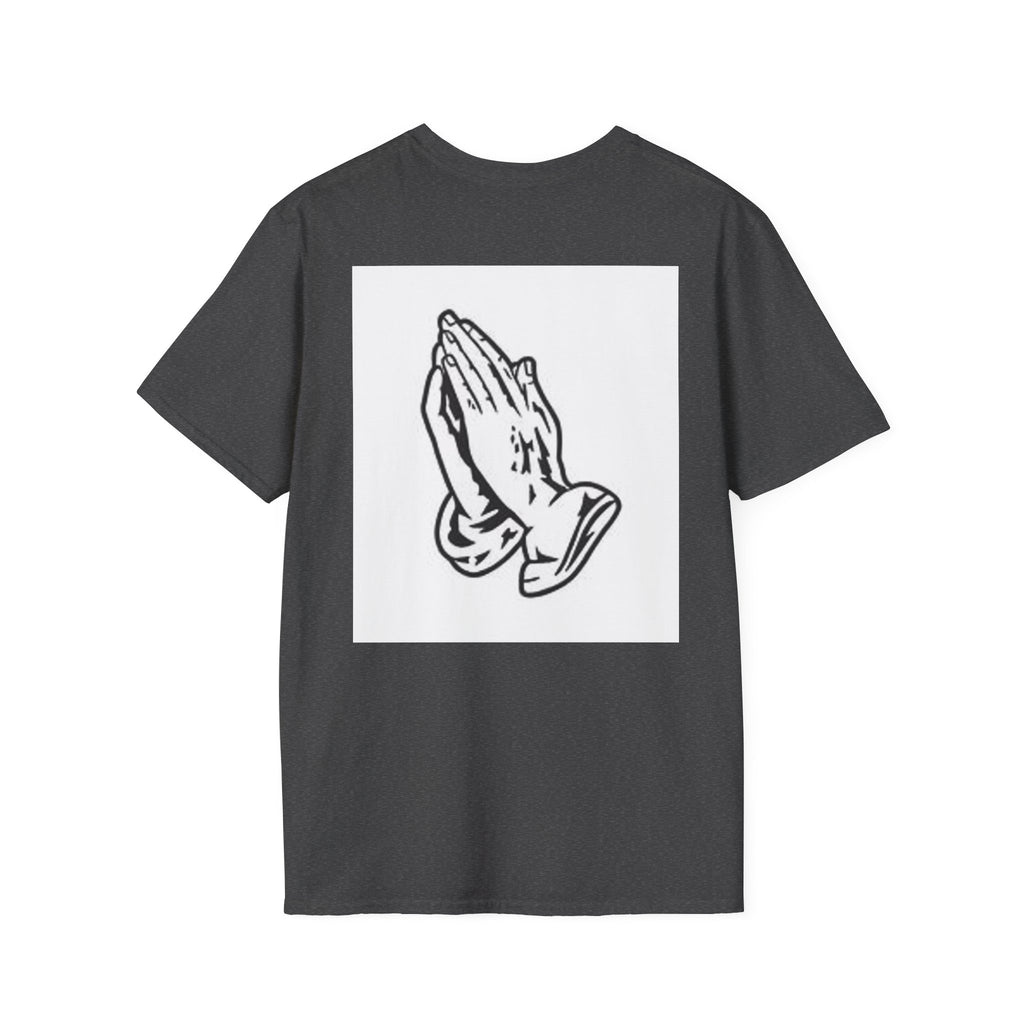 Praying Hands T-Shirt — Vintage Prayer Graphic Tee for Faith & Spiritual Style