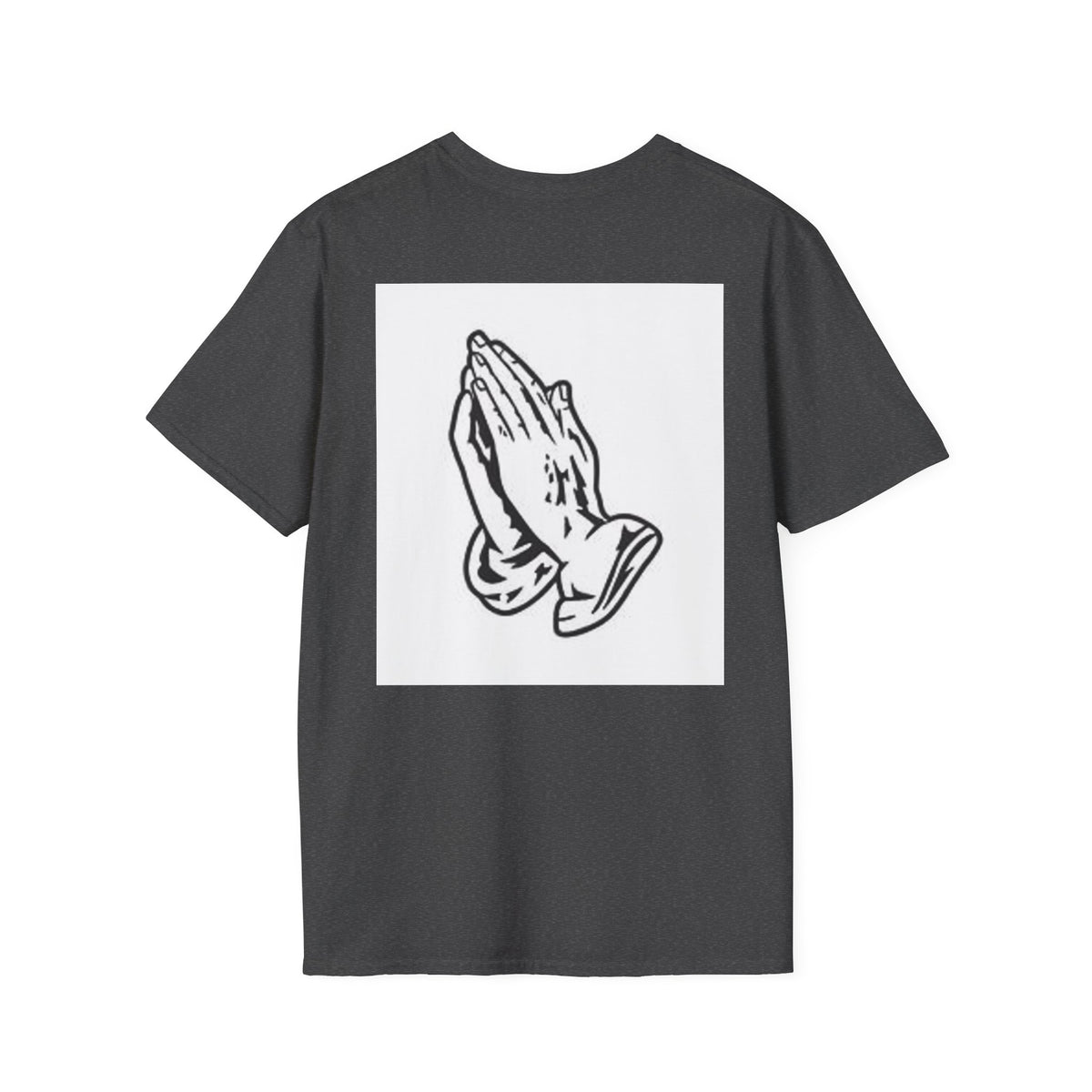 Praying Hands T-Shirt — Vintage Prayer Graphic Tee for Faith & Spiritual Style