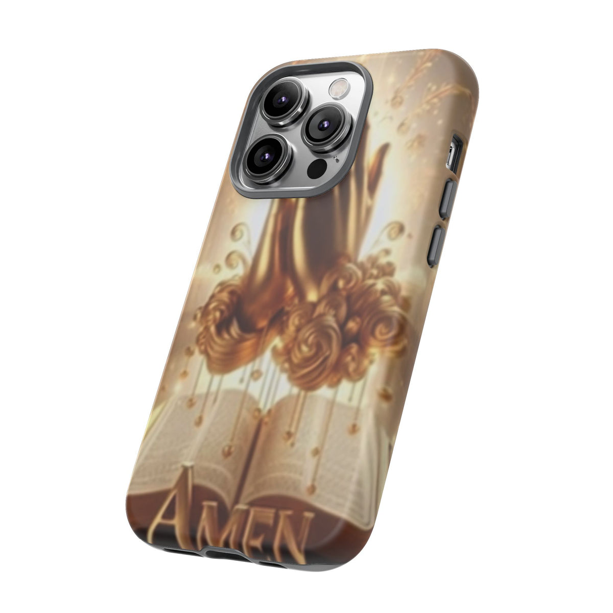Prayer Hands 'Amen' Phone Case - Religious Christian iPhone Case