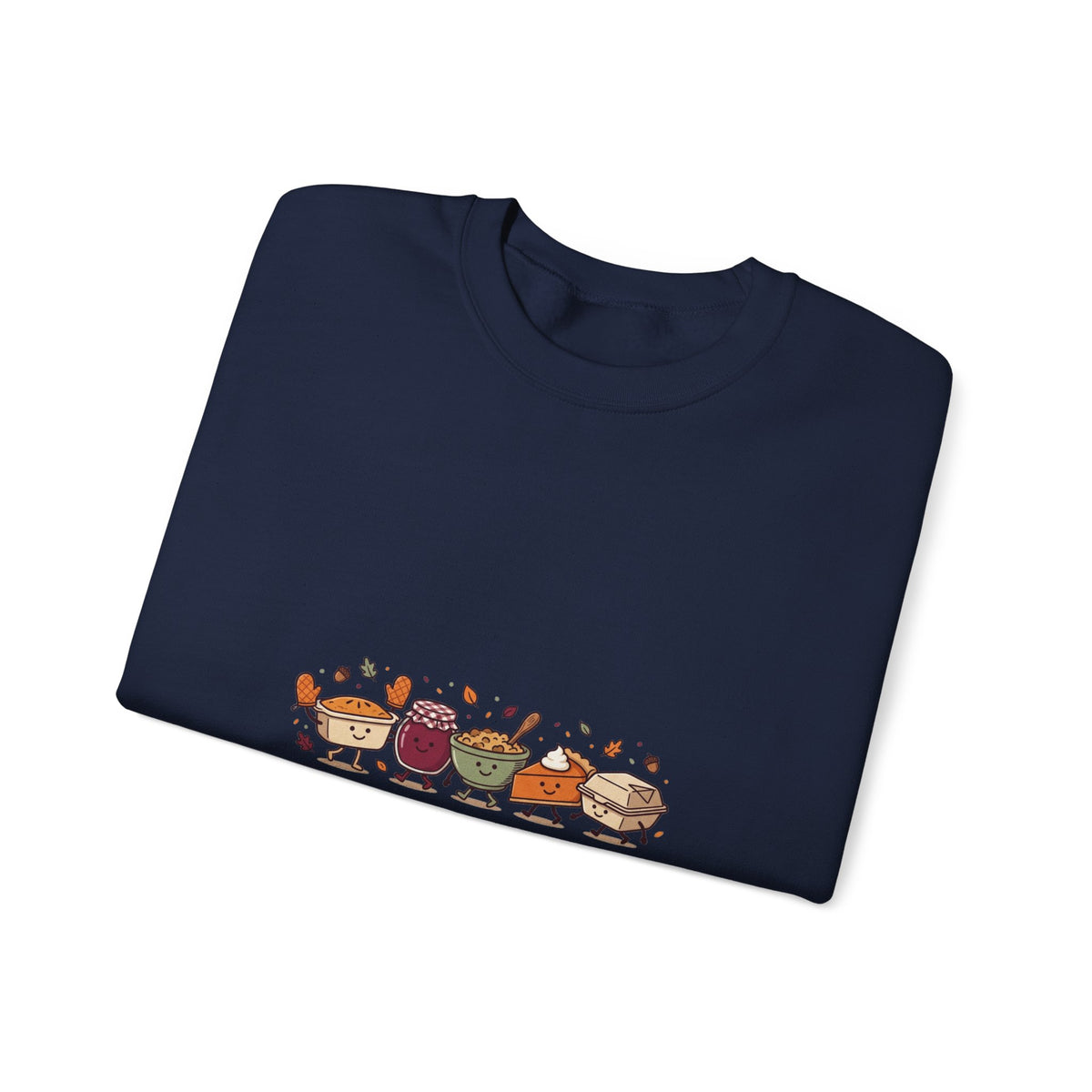 Friendsgiving Crew Sweatshirt | Thanksgiving Turkey Pumpkin Pie Fall Foliage