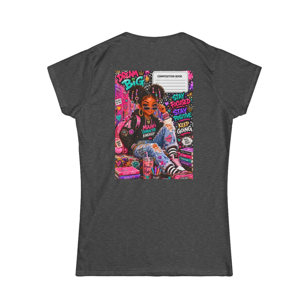 Women's Tee - Blank White Softstyle T‑Shirt (Everyday Casual Staple)