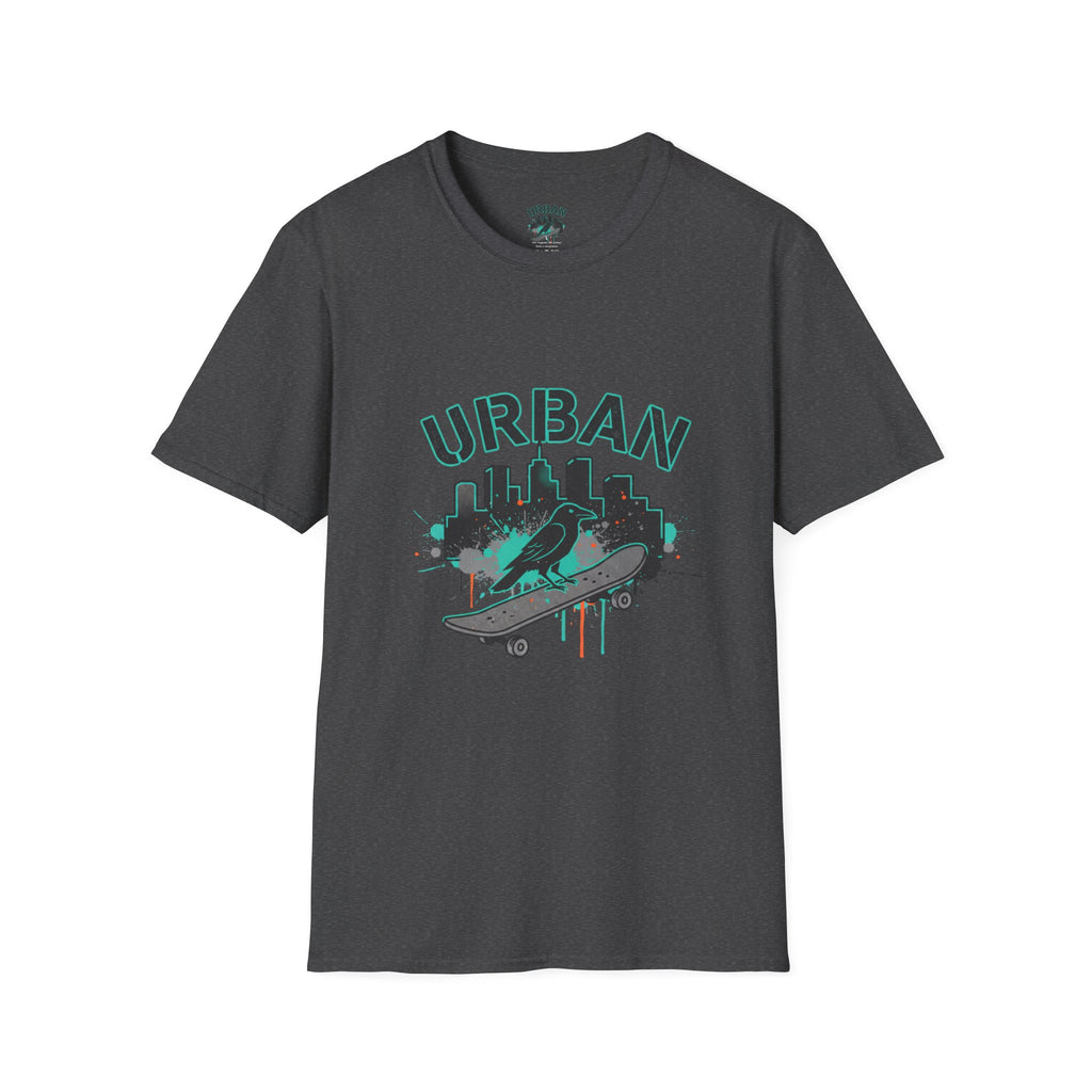 Urban Skateboard T-Shirt — City Skyline Skate Crew Tee