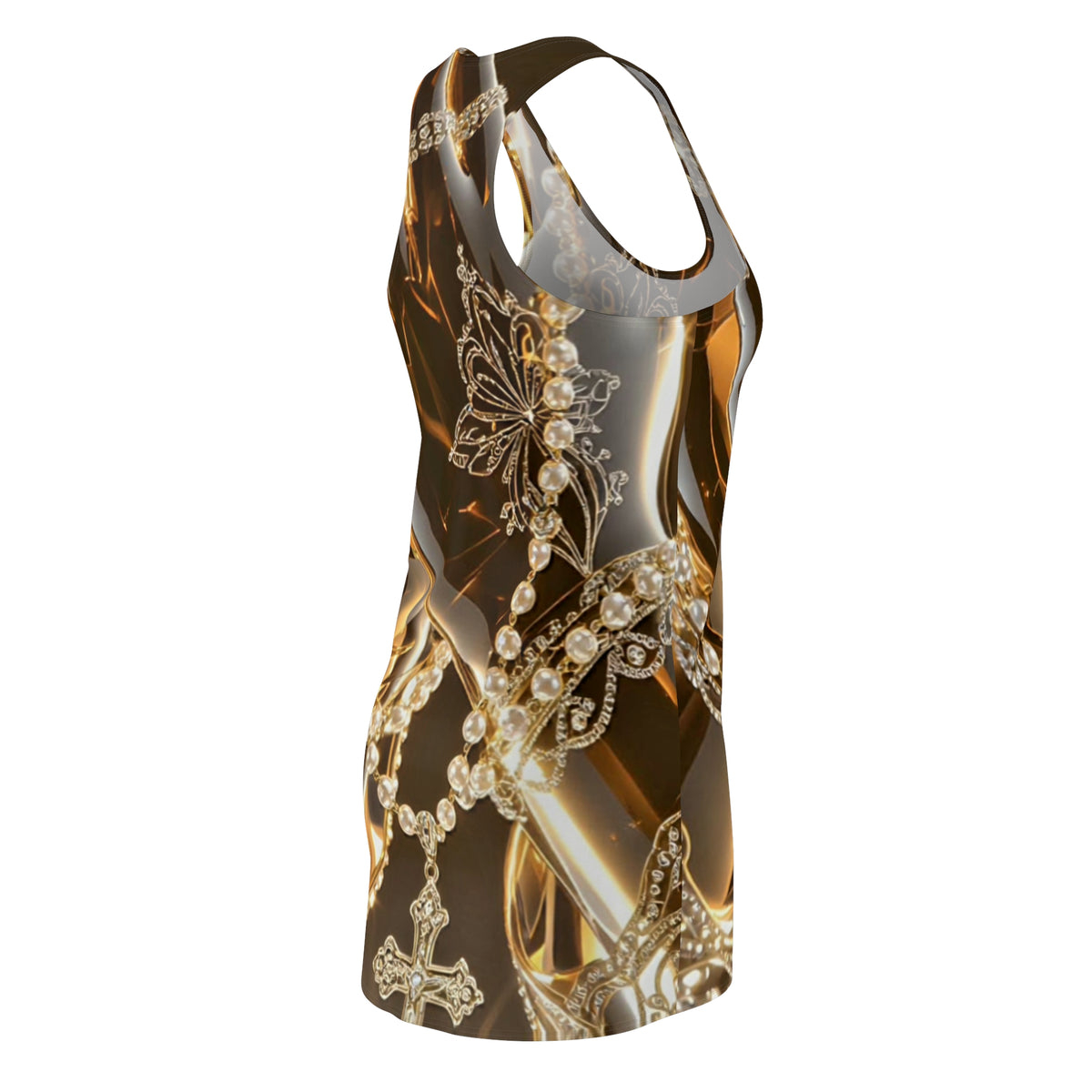 Women's Cut & Sew Racerback Dress (AOP)