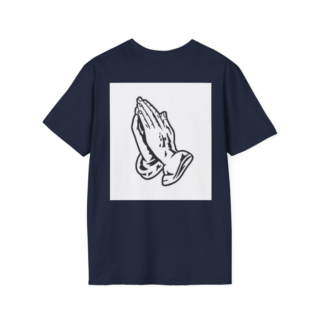 Praying Hands T-Shirt — Vintage Prayer Graphic Tee for Faith & Spiritual Style
