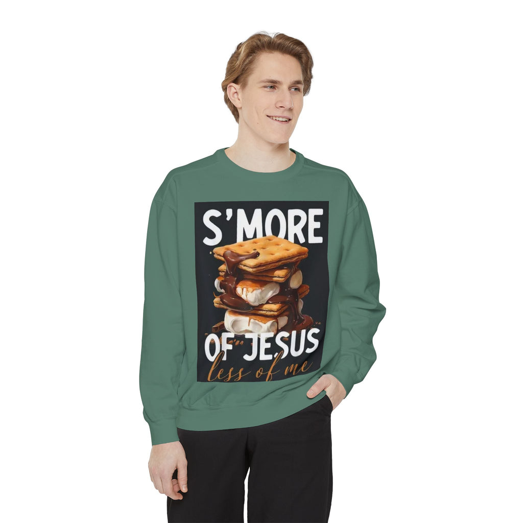 S'more of Jesus Sweatshirt - Christian Camping Graphic Crewneck