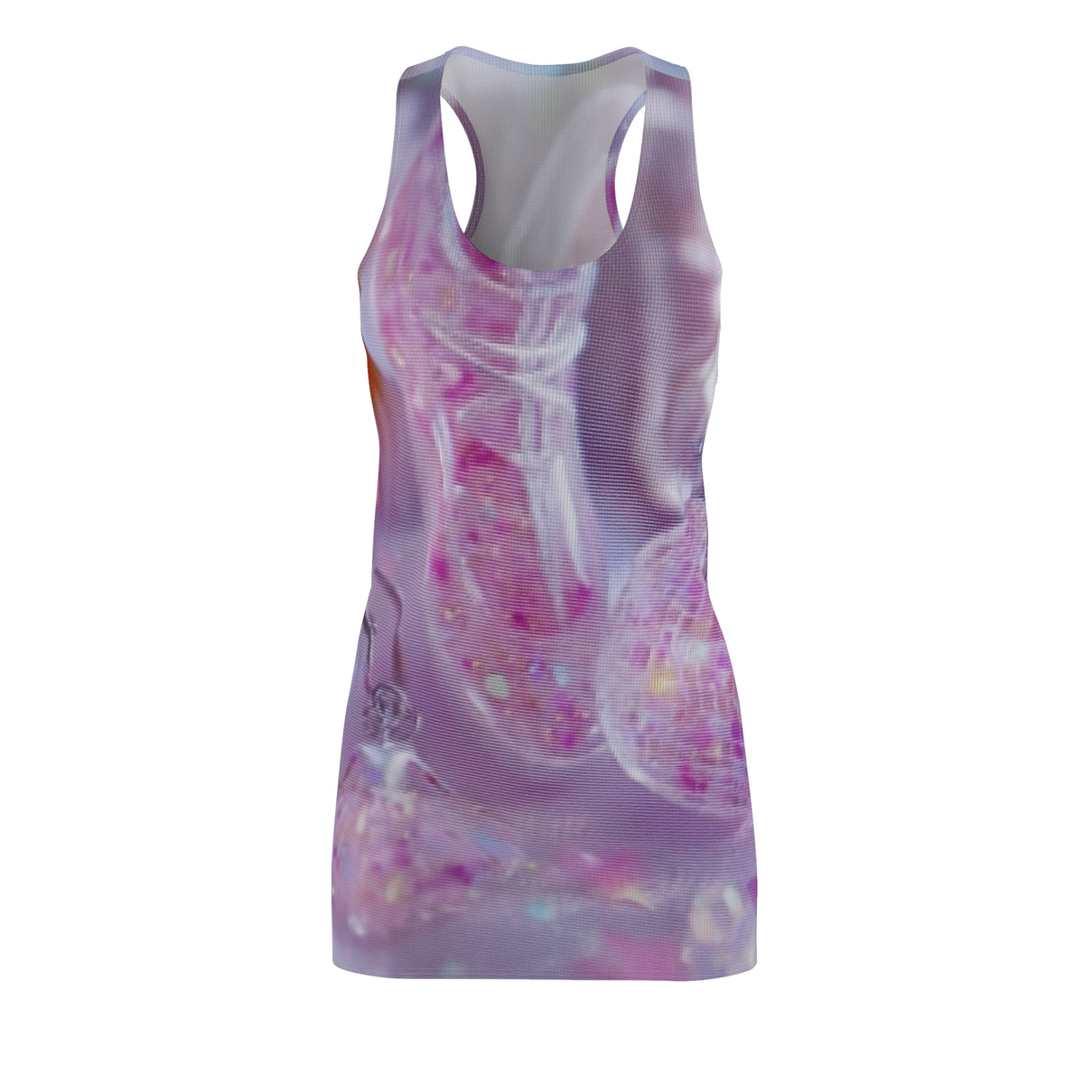 Women's Cut & Sew Racerback Dress (AOP)