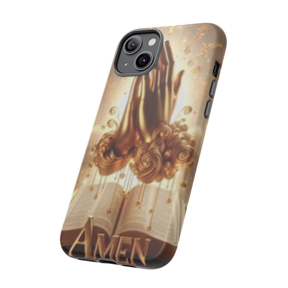 Prayer Hands 'Amen' Phone Case - Religious Christian iPhone Case