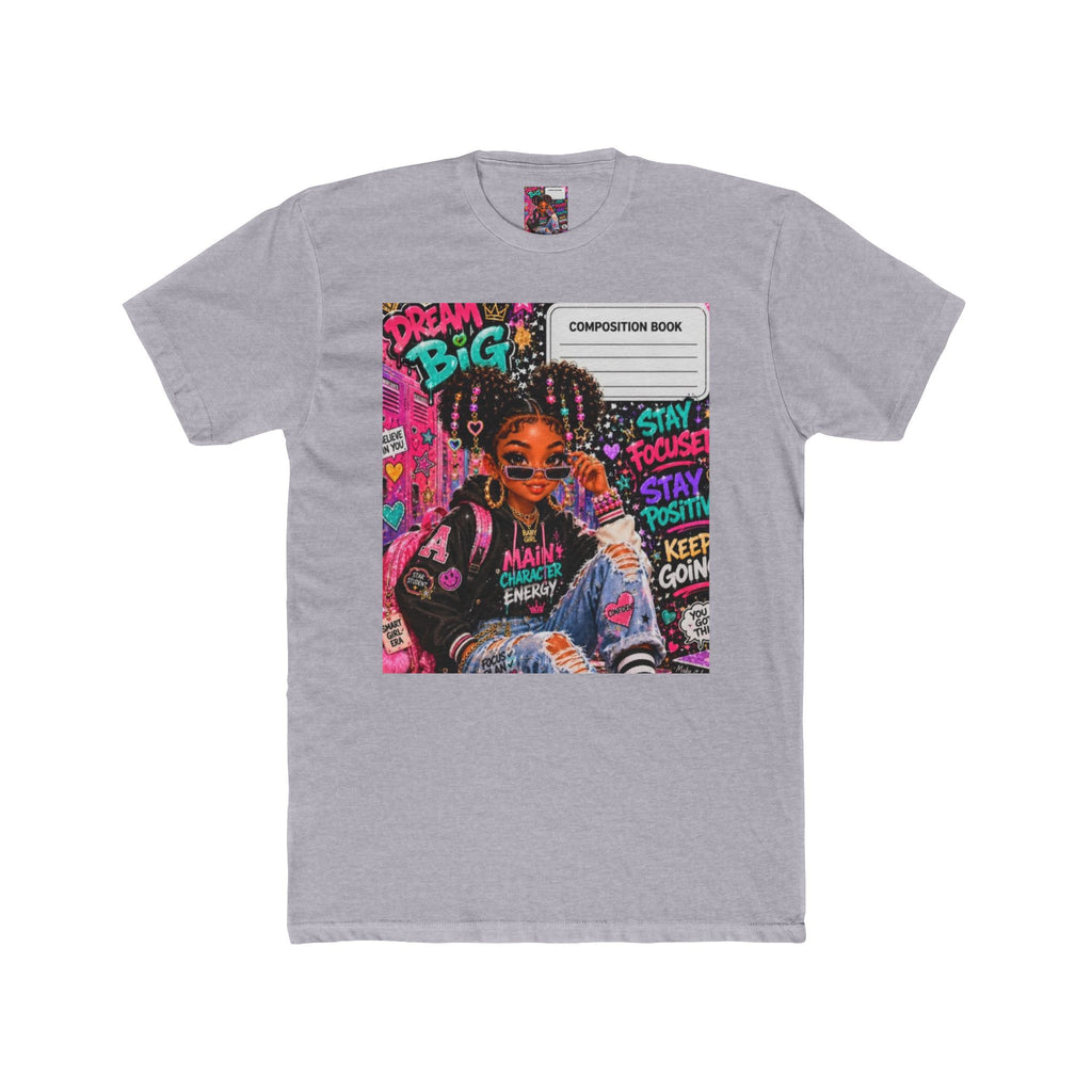 Dream Big Graphic Tee — Motivational Girl Street Art T-Shirt