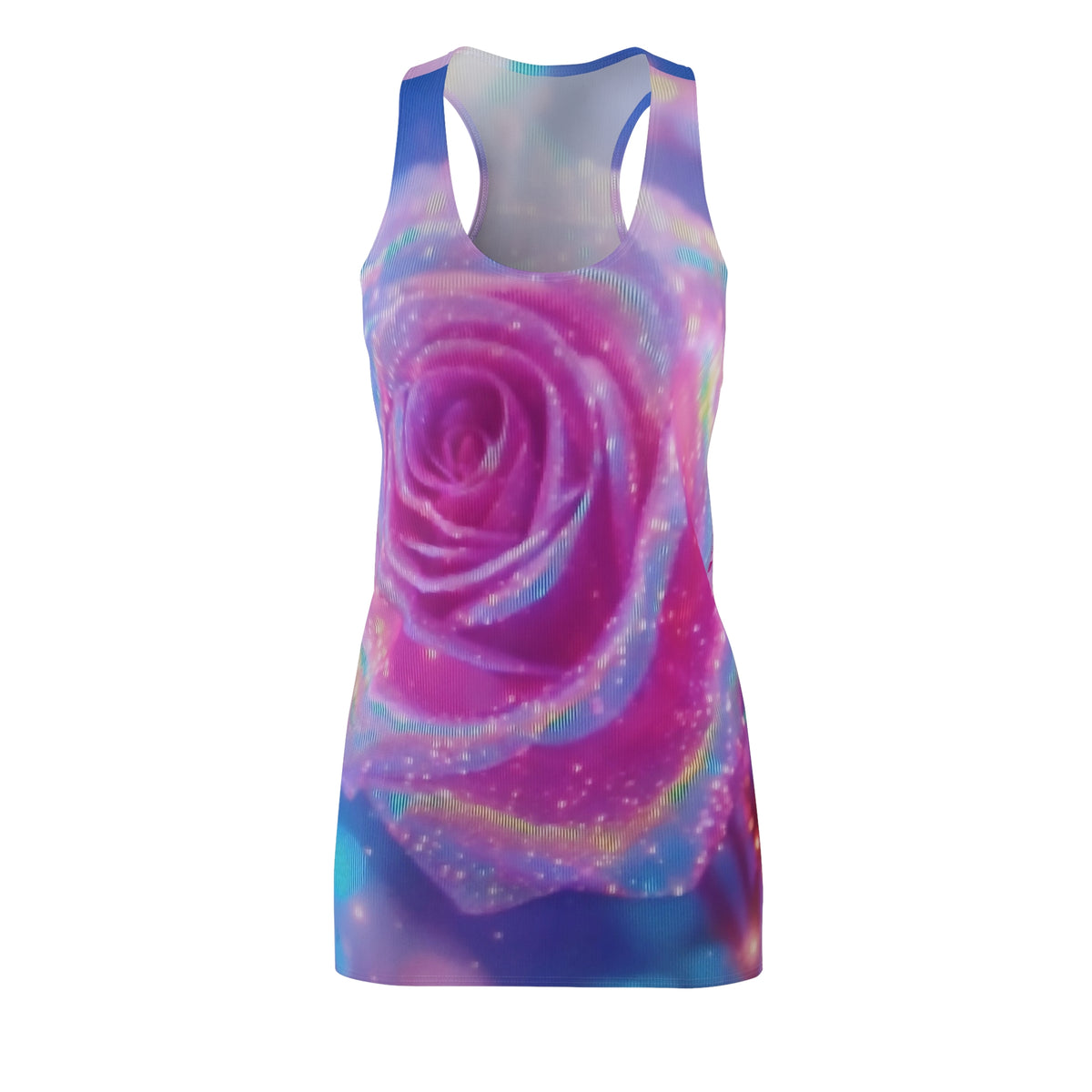 Women's Cut & Sew Racerback Dress (AOP)