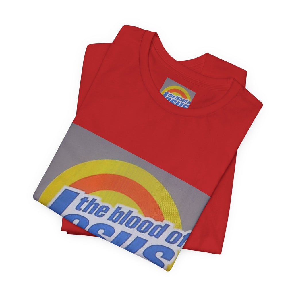 Christian T-Shirt - "The Blood of Jesus Washes Souls Clean" Graphic Tee