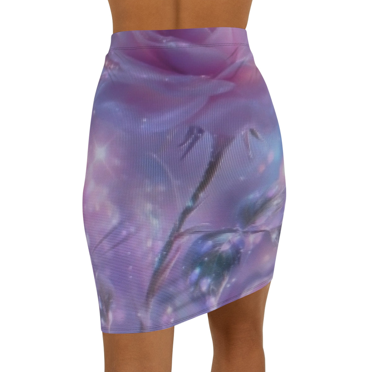 Women's Mid-Waist Pencil Skirt (AOP)
