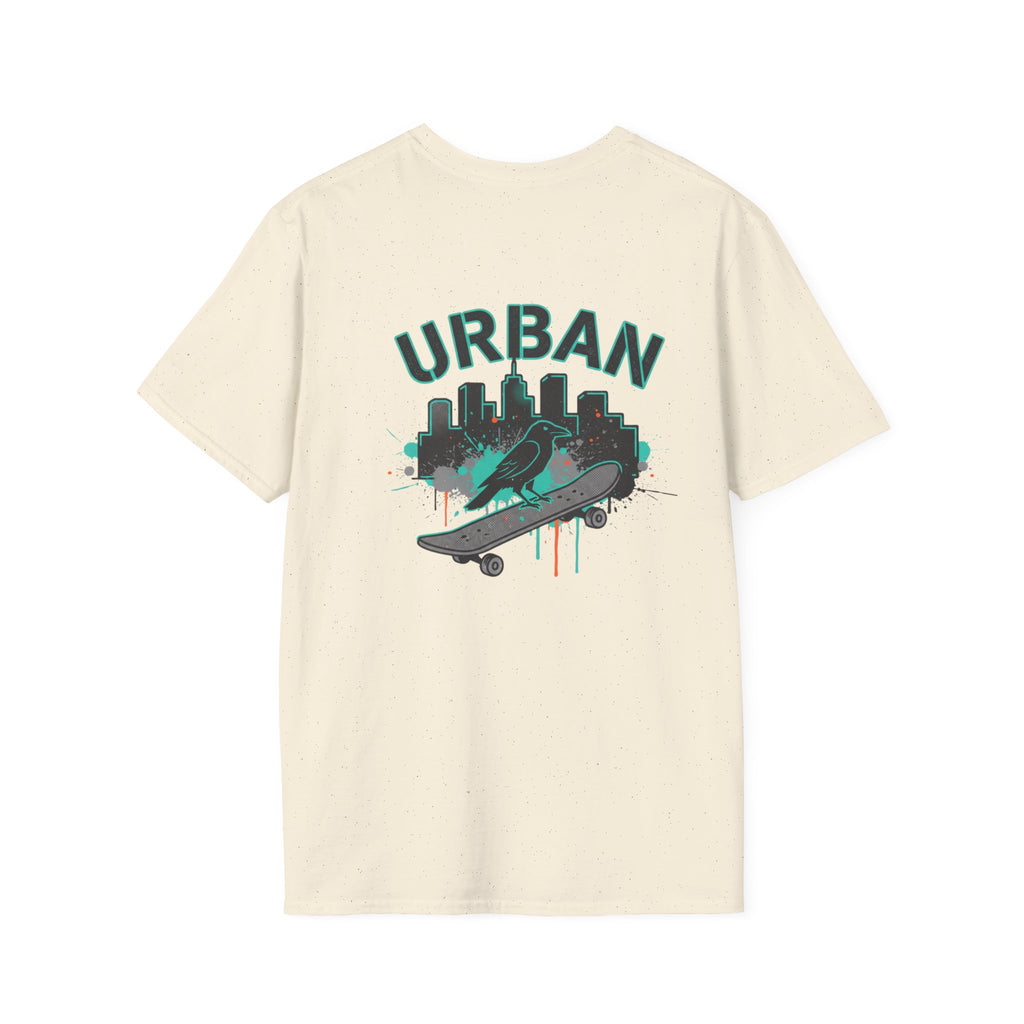 Urban Skateboard T-Shirt — City Skyline Skate Crew Tee