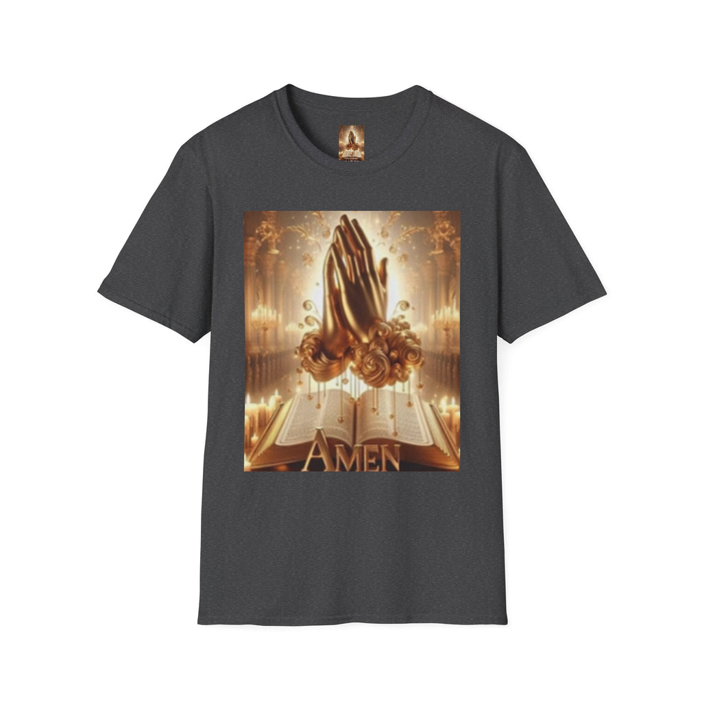 Prayer Hands T‑Shirt – "Amen" Spiritual Faith Tee