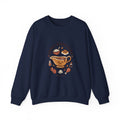 Crewneck Sweatshirt — "Gravy Social Club" Cute Comfort Food Graphic