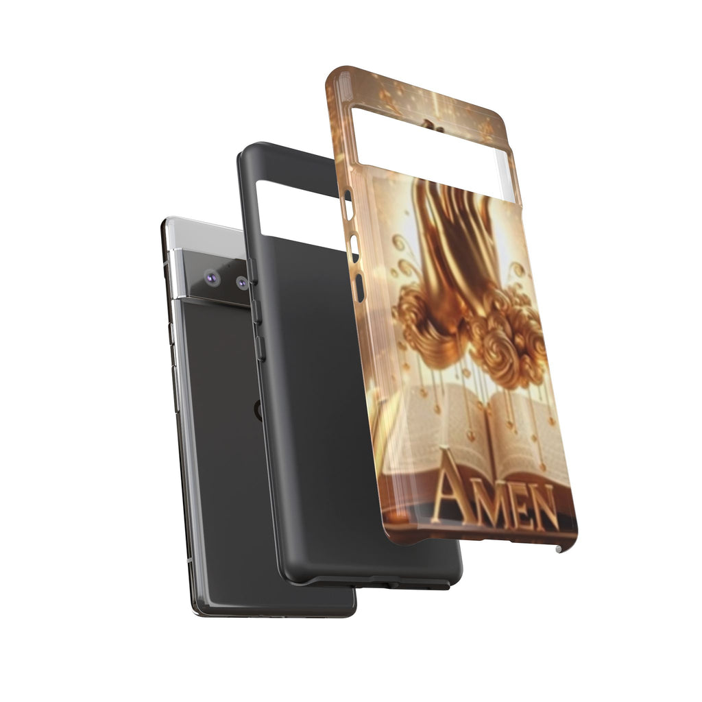 Prayer Hands 'Amen' Phone Case - Religious Christian iPhone Case