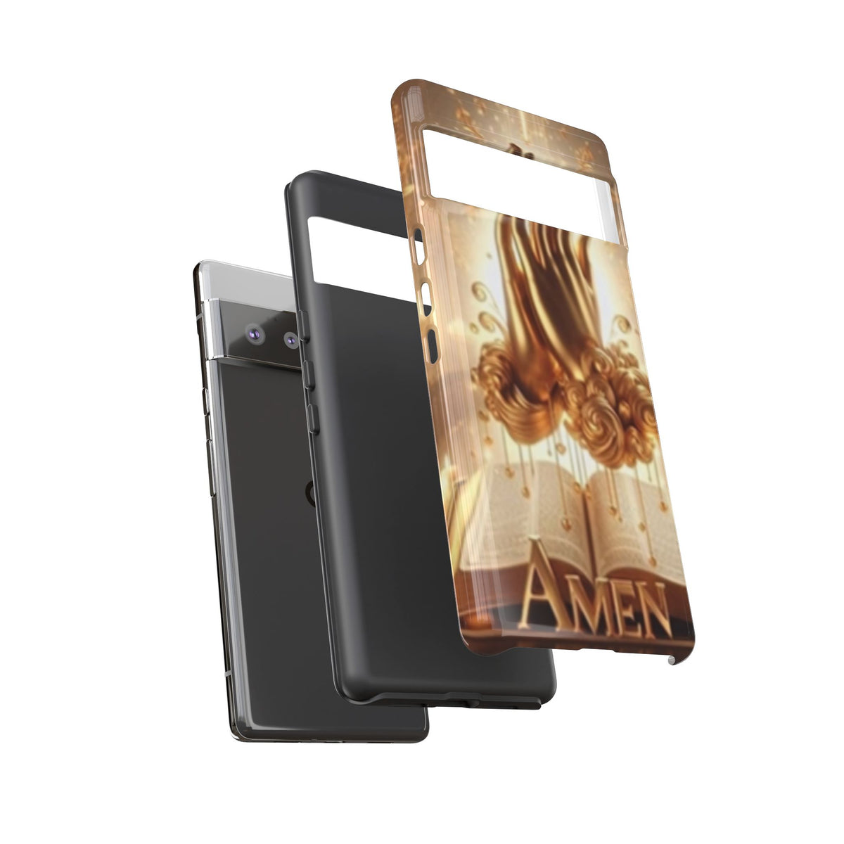 Prayer Hands 'Amen' Phone Case - Religious Christian iPhone Case